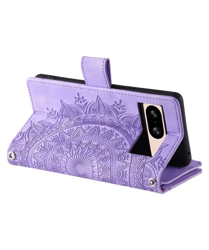 Housse Google Pixel 8 Mandala Porte-Cartes