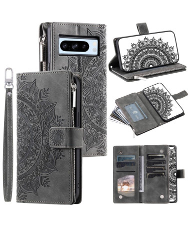 Housse Google Pixel 8 Pro Mandala Porte-Cartes