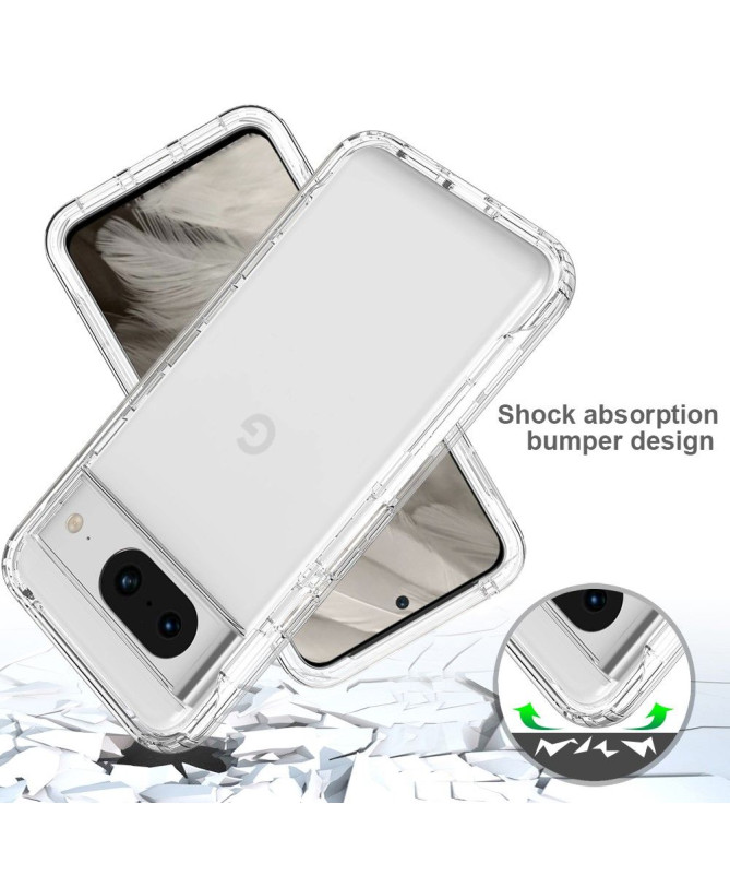 Coque Google Pixel 8 Transparente avec Dégradée