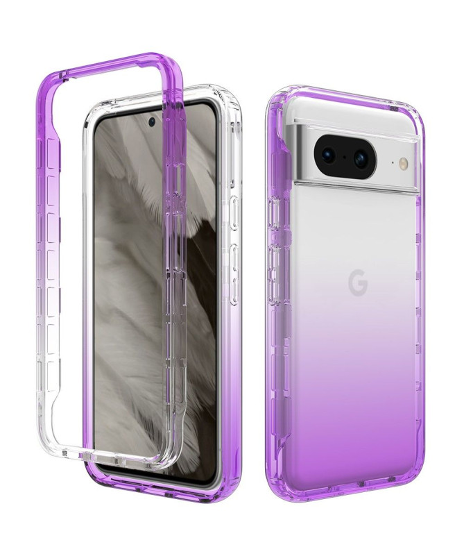 Coque Google Pixel 8 Transparente avec Dégradée