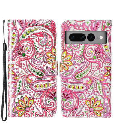 Housse Google Pixel 7 Pro Paisley fleur