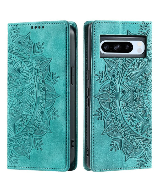 Étui Flip Cover Google Pixel 8 Pro Mandala Porte-Cartes