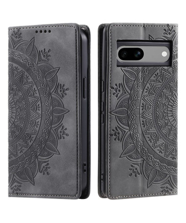 Étui Flip Cover Google Pixel 7a Mandala Porte-Cartes