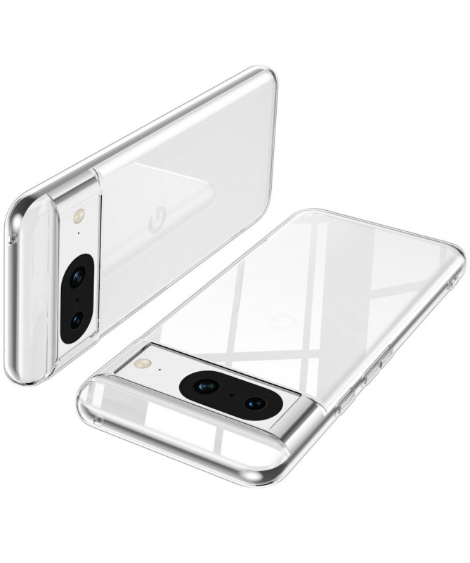 Google Pixel 8 - Coque + protection d'écran en verre trempé