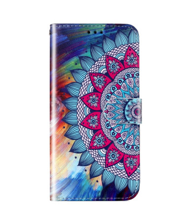 Housse Google Pixel 7a mandala fleur