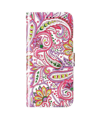 Housse Google Pixel 7a paisley fleur