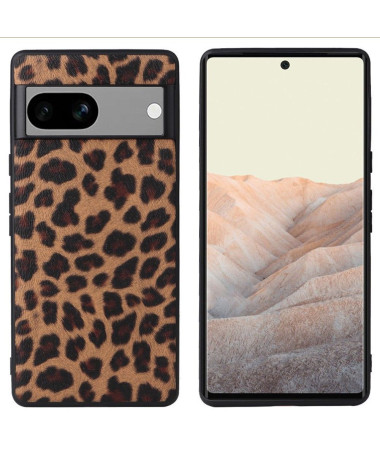 Coque Google Pixel 7a motif léopard