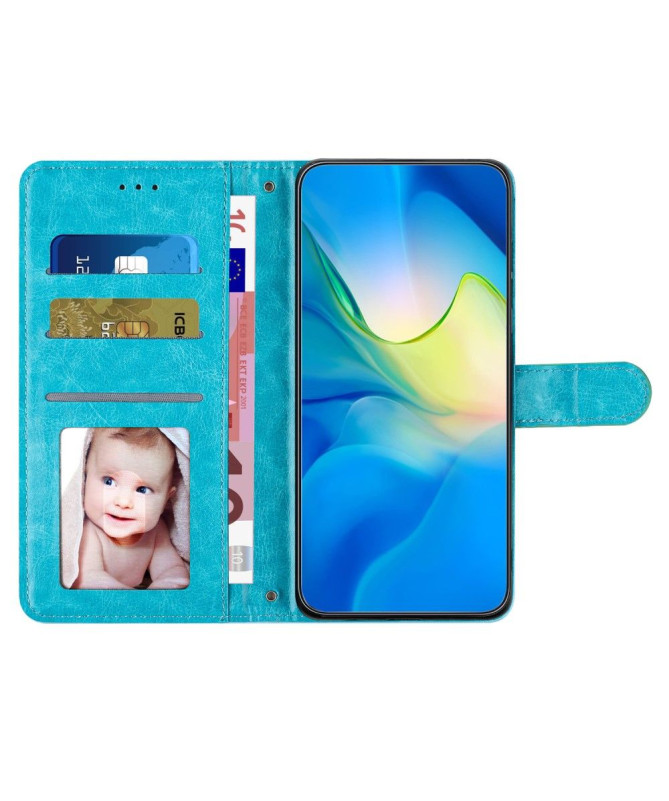 Housse Google Pixel 7a Quadrillage Chic avec Lanière