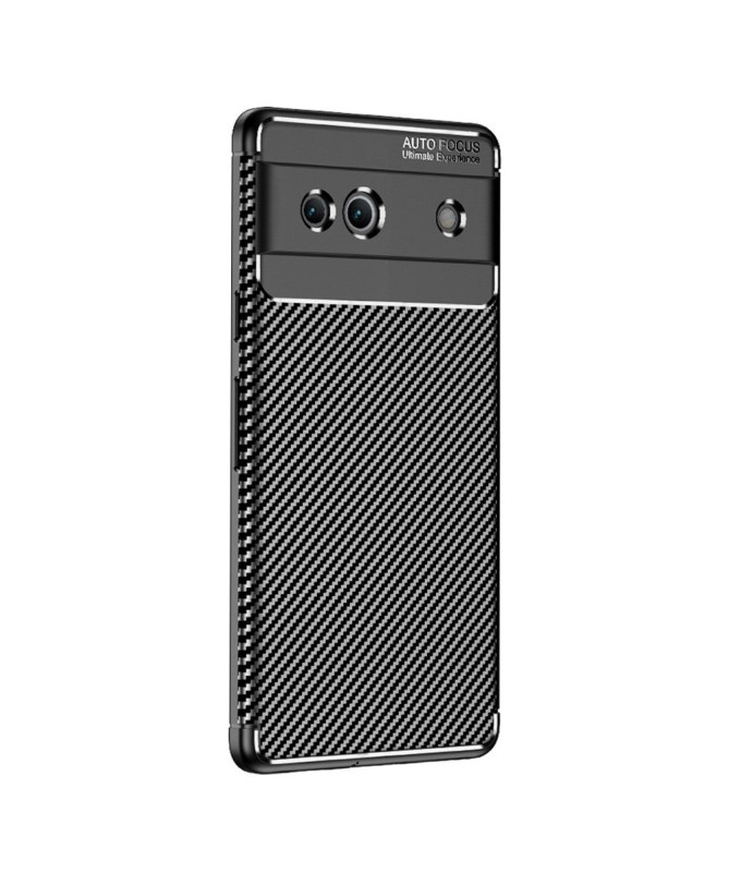 Google Pixel 7a - Coque style fibre de carbone - photo 3