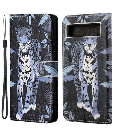 Housse Google Pixel 7a Jungle Leopard