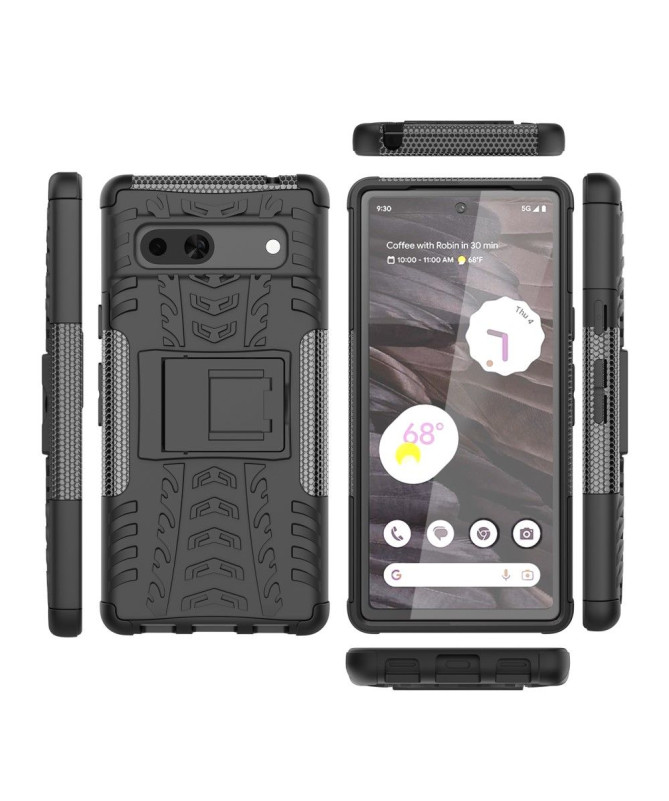 Coque Google Pixel 7a Antidérapante avec Support Intégré