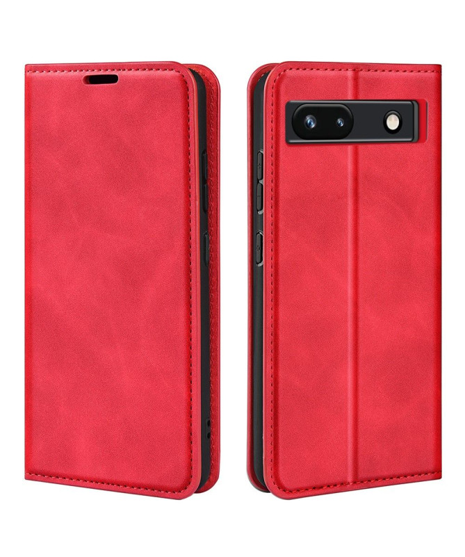 Étui Google Pixel 7a simili cuir fonction stand