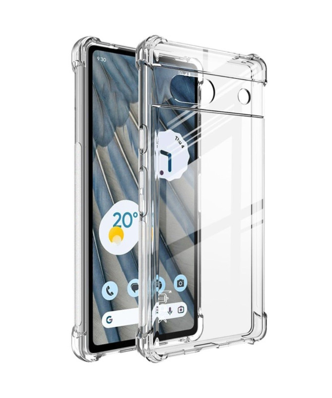 Google Pixel 7a - Coque Class Protect Transparent