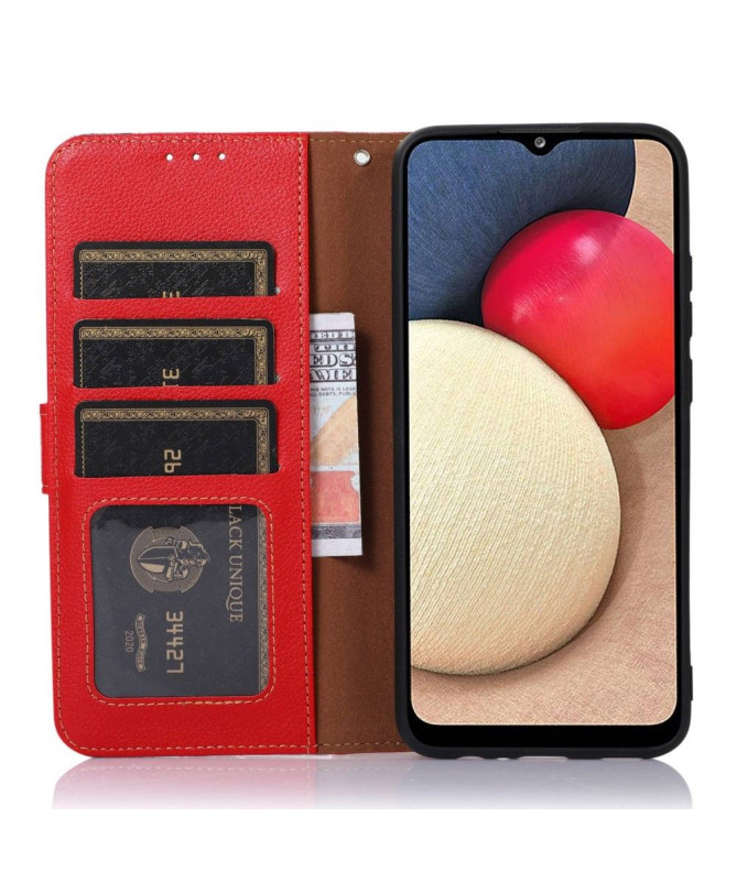 Google Pixel 7a - Housse KHAZNEH coutures apparentes