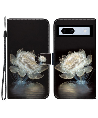 Housse Google Pixel 7a Lotus Nocturne