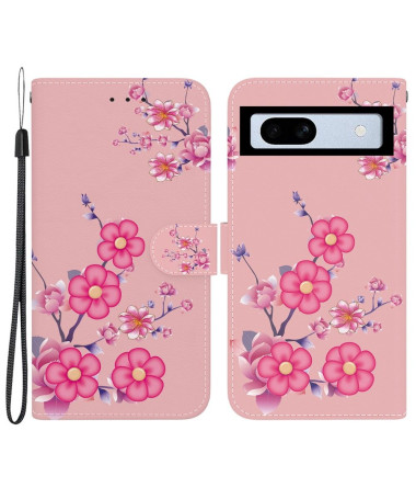 Housse Google Pixel 7a Fleurs de Prunier