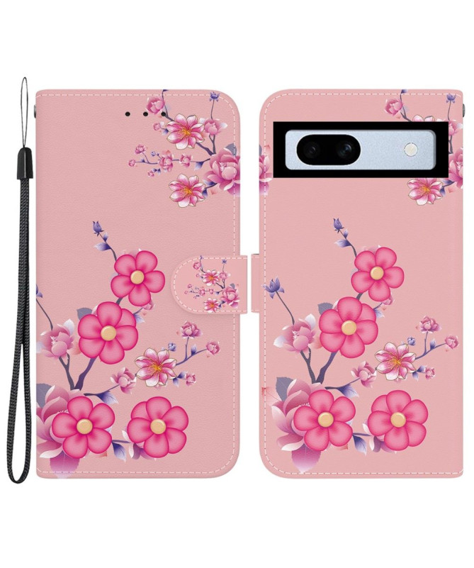 Housse Google Pixel 7a Fleurs de Prunier