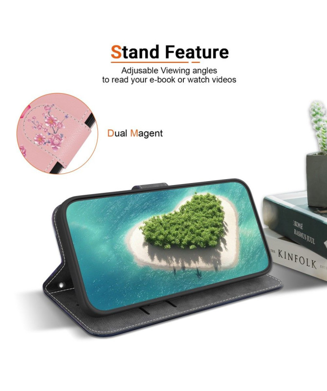 Housse Google Pixel 7a Fleurs de Prunier