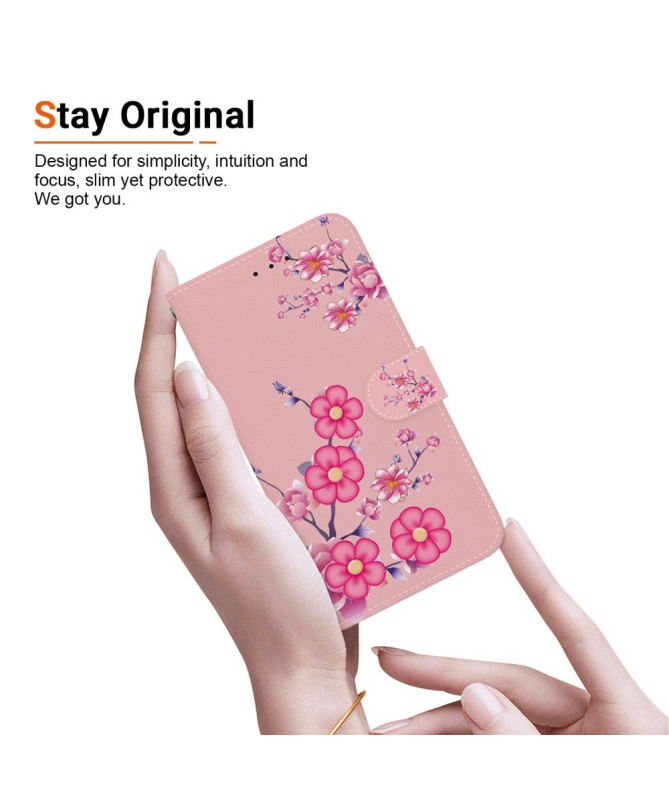 Housse Google Pixel 7a Fleurs de Prunier