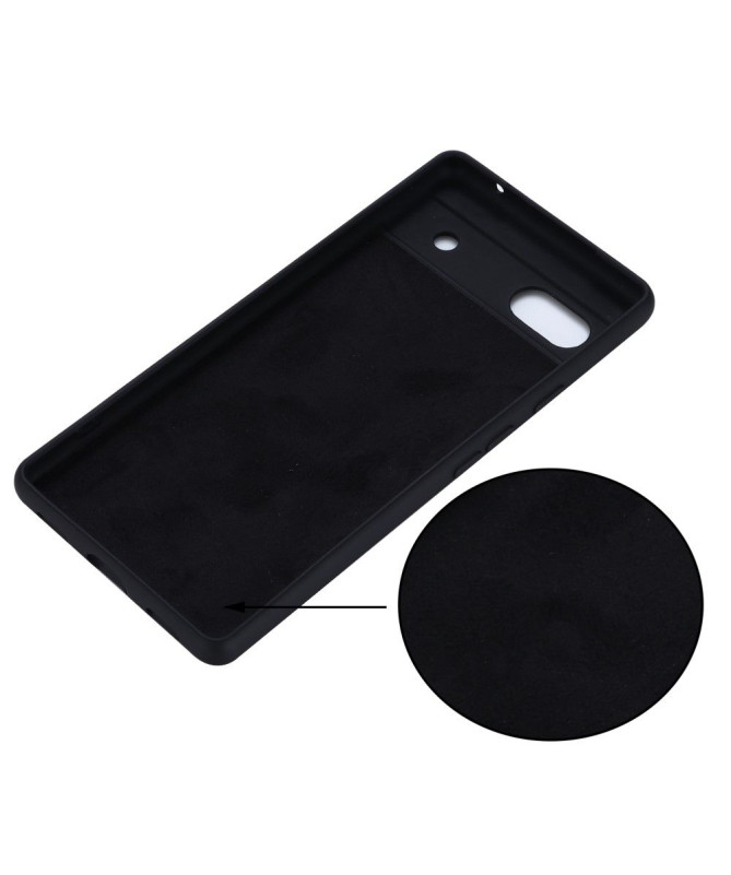 Coque Google Pixel 7a Puro silicone liquide