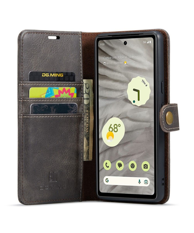 Google Pixel 7a - Protection 2 en 1 housse et coque détachable