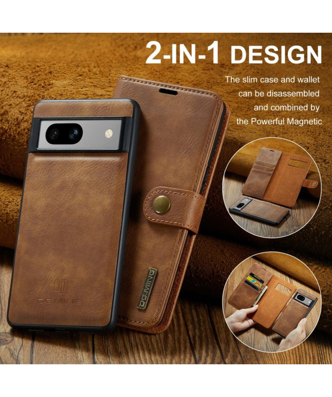 Google Pixel 7a - Protection 2 en 1 housse et coque détachable