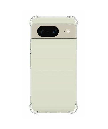 Coque Google Pixel 8 transparente angles renforcés