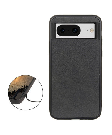 Coque Google Pixel 8 Aspect Cuir Rétro