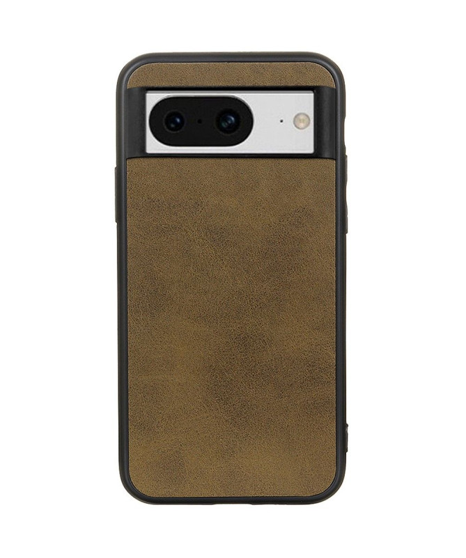 Coque Google Pixel 8 Aspect Cuir Rétro