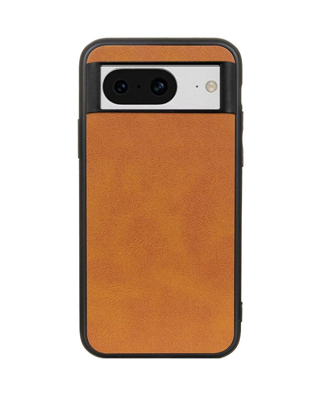 Coque Google Pixel 8 Aspect Cuir Rétro