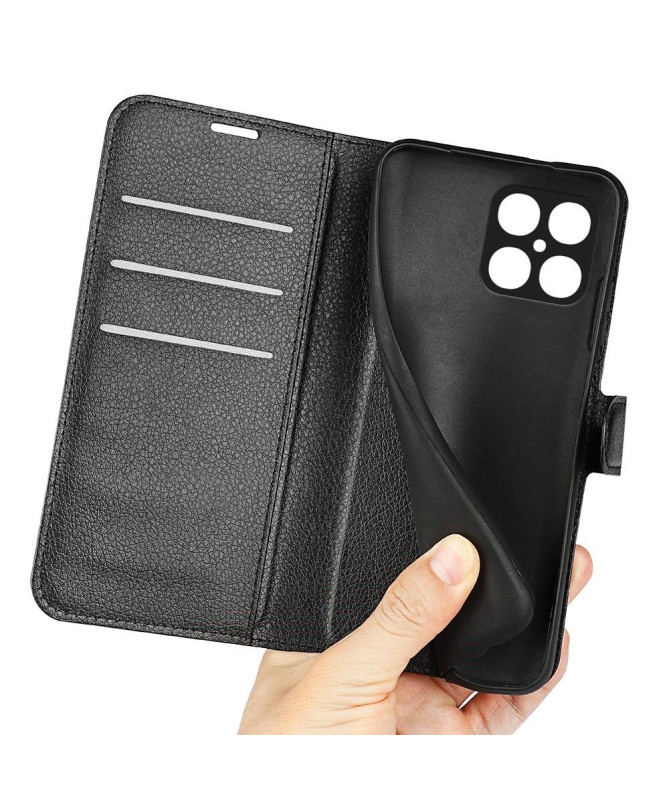 Housse Honor X8 portefeuille style cuir