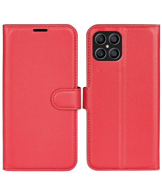 Housse Honor X8 portefeuille style cuir