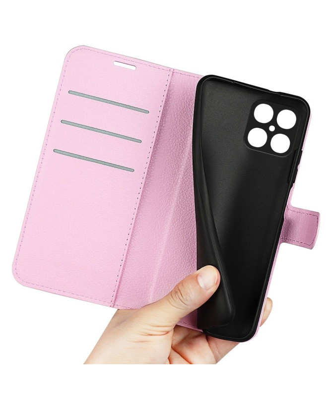 Housse Honor X8 portefeuille style cuir