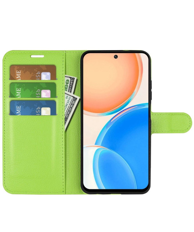 Housse Honor X8 portefeuille style cuir