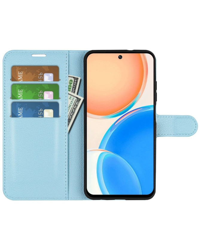 Housse Honor X8 portefeuille style cuir