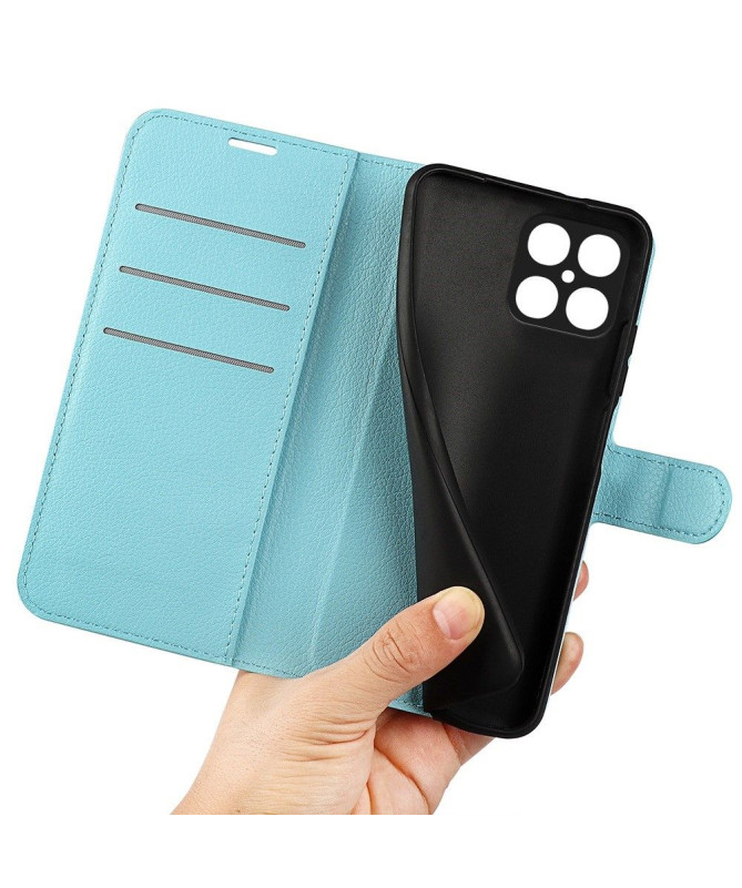 Housse Honor X8 portefeuille style cuir