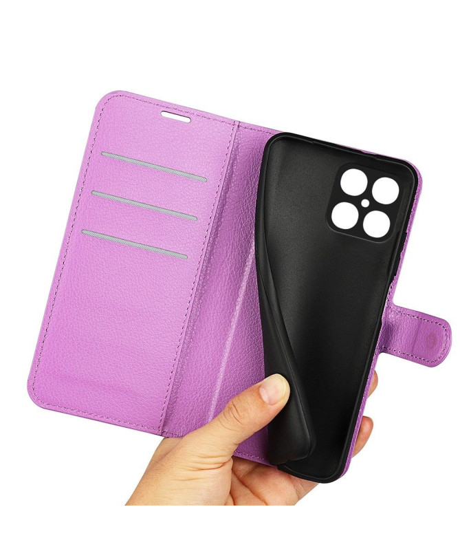 Housse Honor X8 portefeuille style cuir