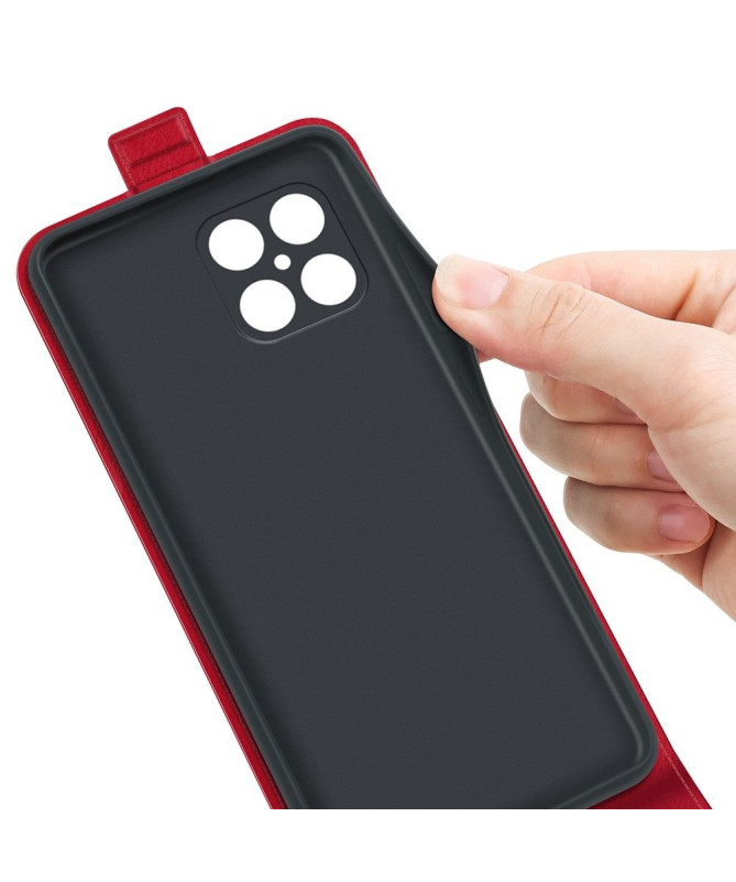 Housse Honor X8 simili cuir avec rabat verticale