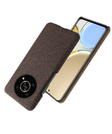 Coque Honor Magic 4 Lite 5G revêtement tissu Marron - photo 22