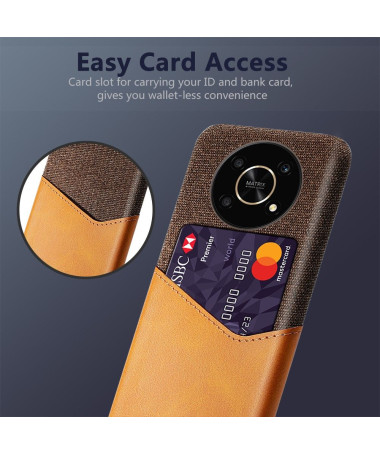 Coque Honor Magic 4 Lite 5G Olympus Effet Cuir Marron - photo 11