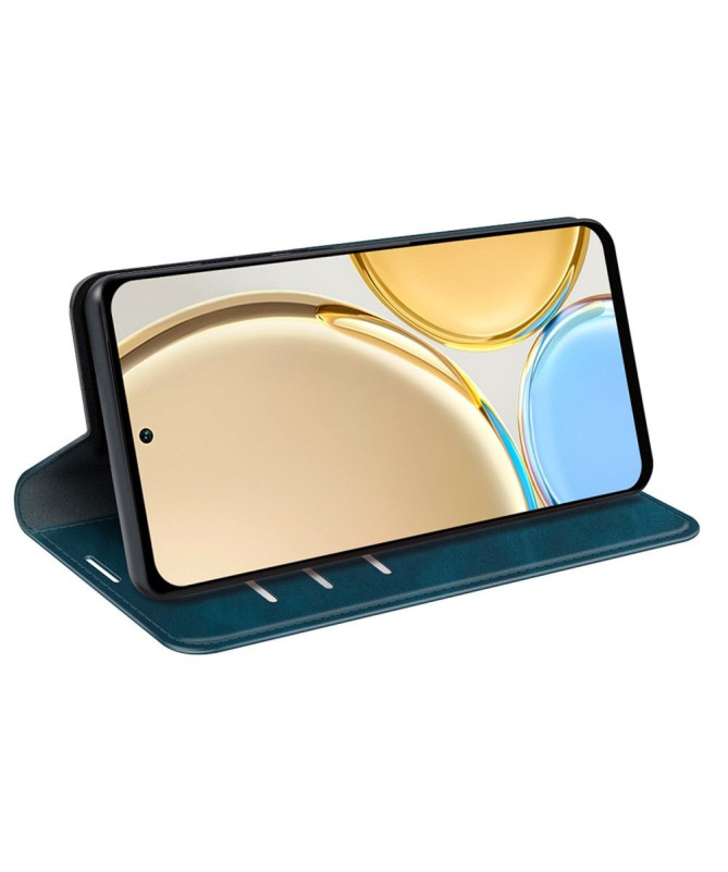 Étui Honor Magic 4 Lite 5G simili cuir fonction stand