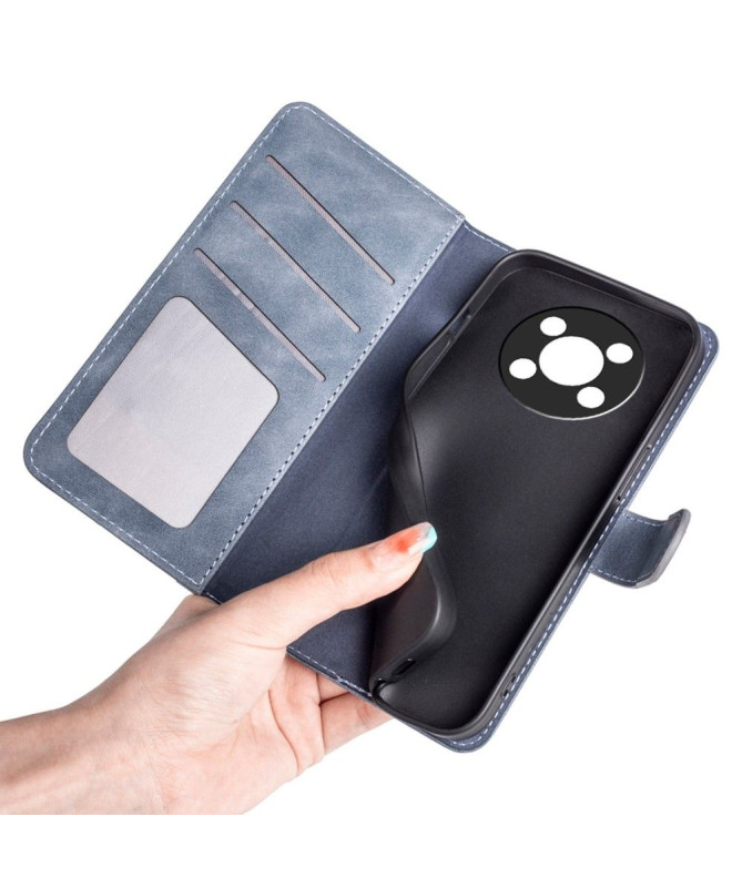 Housse Honor Magic 4 Lite 5G Stand Folio Bicolore