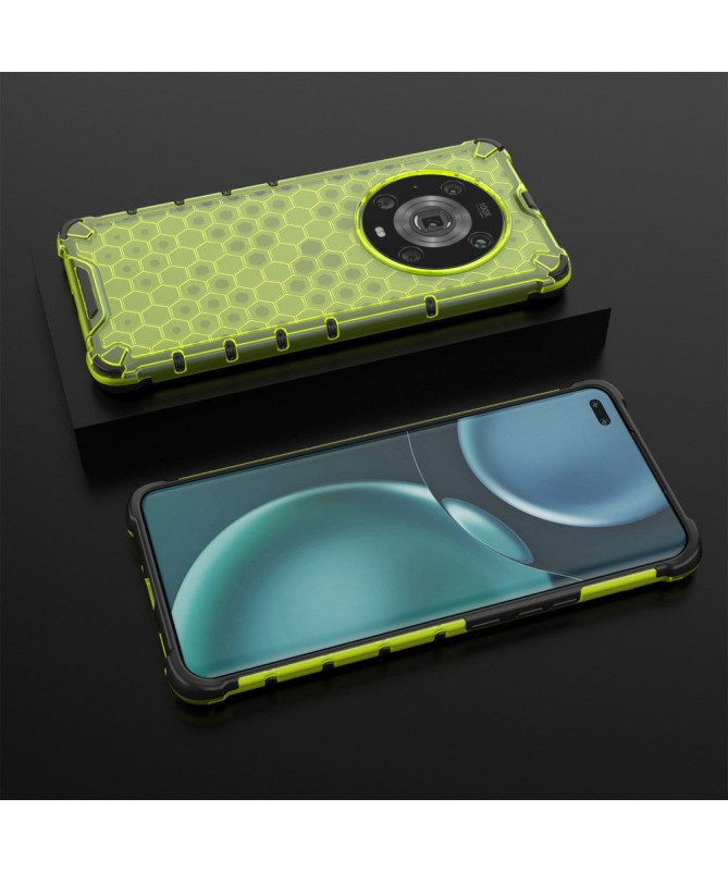 Coque Honor Magic 4 Pro Design Nid d'abeille