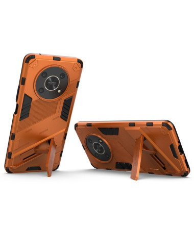 Coque Honor Magic 4 Lite 5G Hybride avec Fonction Support Orange - photo 17