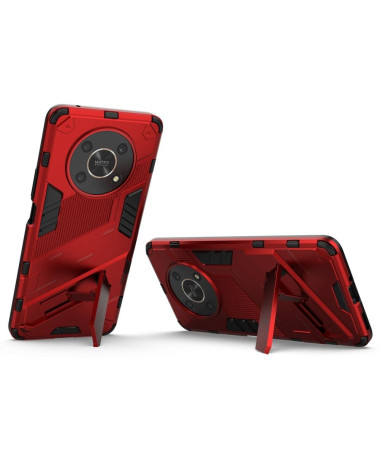 Coque Honor Magic 4 Lite 5G Hybride avec Fonction Support Rouge - photo 23