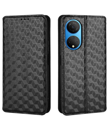 Housse Honor X7 flip cover design géométrie