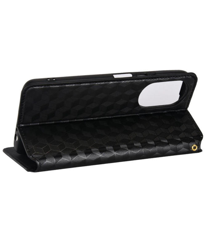 Housse Honor X7 flip cover design géométrie