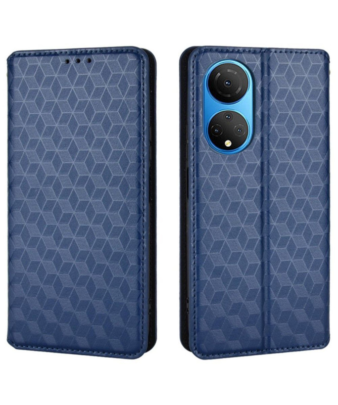 Housse Honor X7 flip cover design géométrie