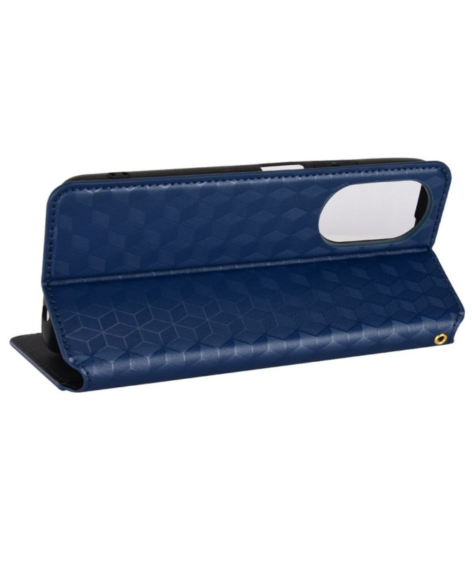 Housse Honor X7 flip cover design géométrie