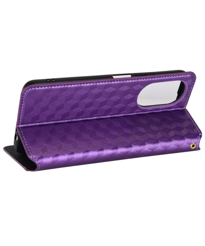 Housse Honor X7 flip cover design géométrie